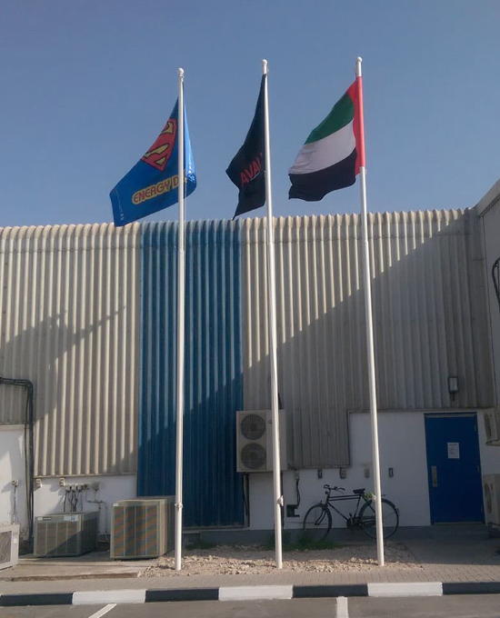 Hoisting flags manufacturer in Dubai