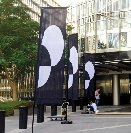 Promotional flag supplier in Dubai