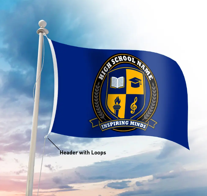 School flag manufacturer in Dubai