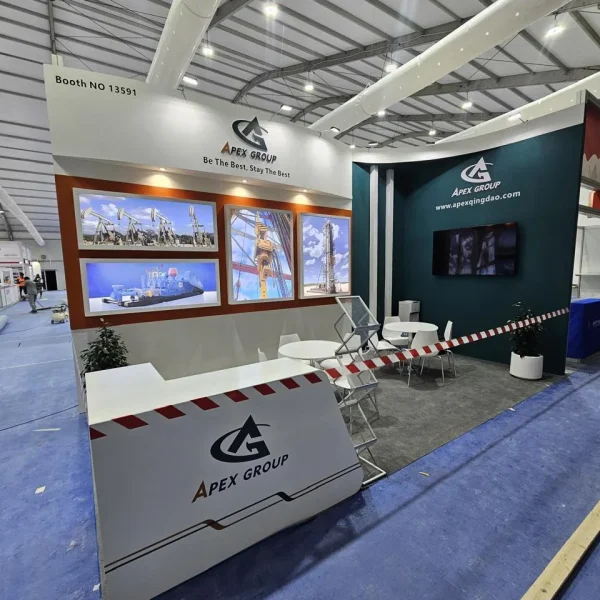 Shell scheme printing and branding, Dubai for exhibition stands by MU2 Creations