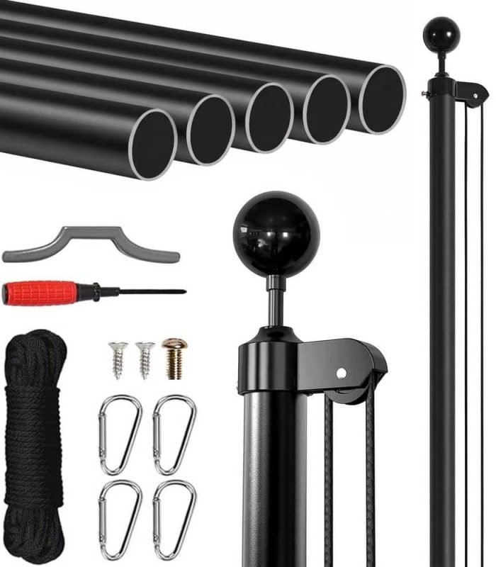 Flag Pole setup kit, dubai, UAE, MU2 Creations